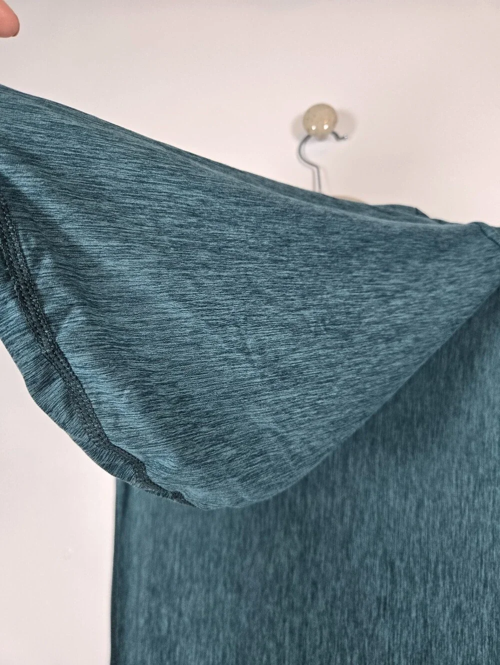Hug Sleep Adult Sleep Pod Sack W/ Hood Size Small Turquiose/Teal Blue Unisex